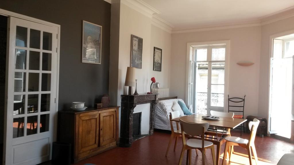 Les 7 Balcons, Comedie-Gare, Parking, Spacieux Lumineux Appt Haussmannien Montpellier Luaran gambar