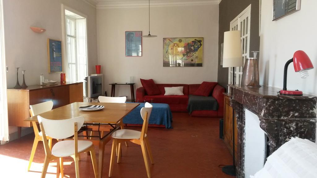 Les 7 Balcons, Comedie-Gare, Parking, Spacieux Lumineux Appt Haussmannien Montpellier Luaran gambar